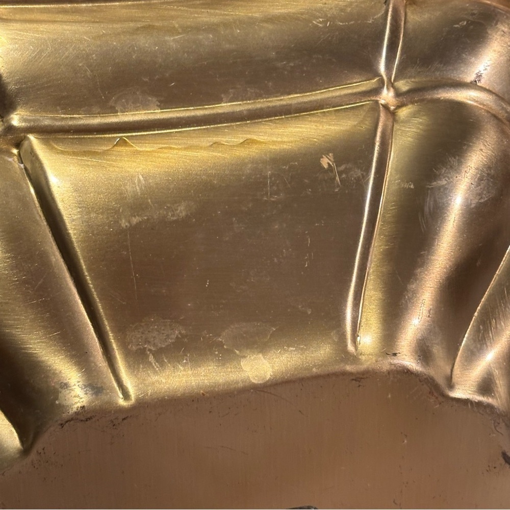 Brasscrafters American Family Vintage Scalloped Brass Bowl - Picture 6 of 9